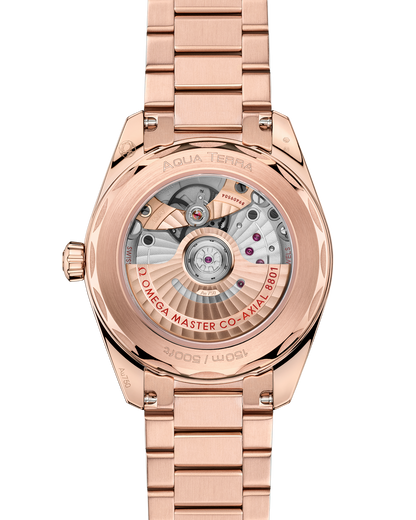 Seamaster Aqua Terra Shades 38 mm, Sedna™ gold on Sedna™ gold