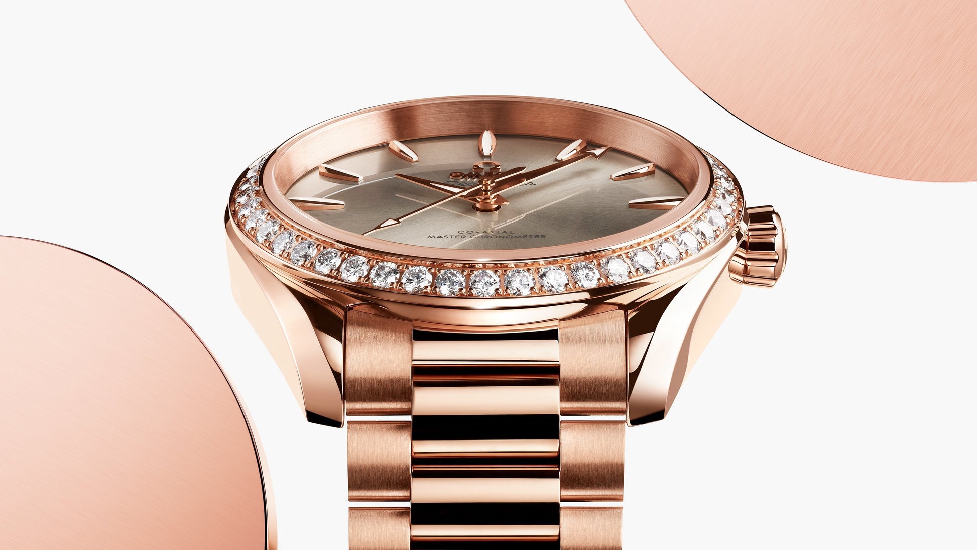 Seamaster Aqua Terra Shades 38 mm, Sedna™ gold on Sedna™ gold