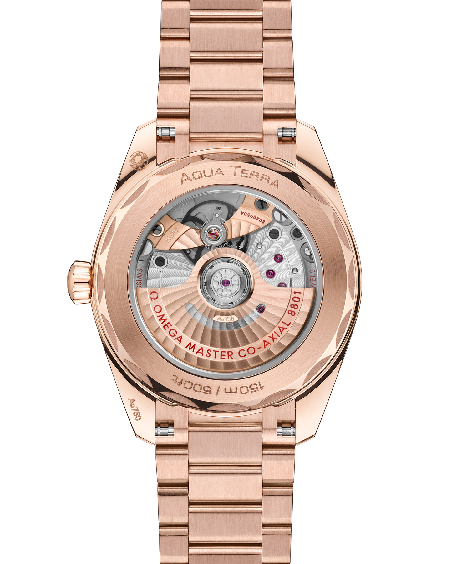 Seamaster Aqua Terra Shades 38 mm, Sedna™ gold on Sedna™ gold