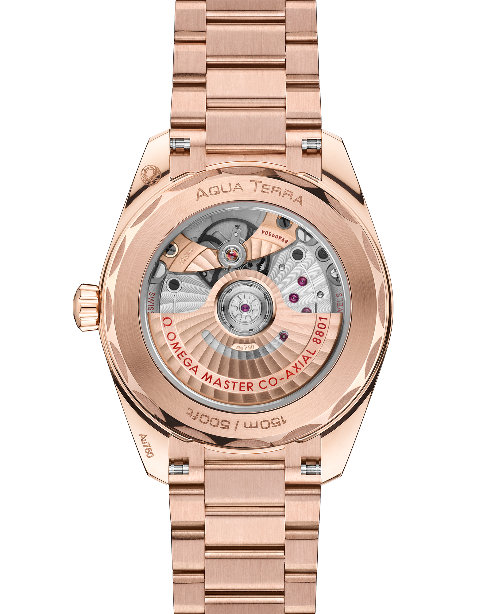 Seamaster Aqua Terra Shades 38 mm, Sedna™ gold on Sedna™ gold
