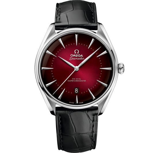 Seamaster Boutique Editions 39.5 mm, steel on leather strap