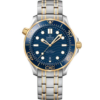 Seamaster Diver 300M 42 mm, steel ‑ yellow gold on steel ‑ yellow gold