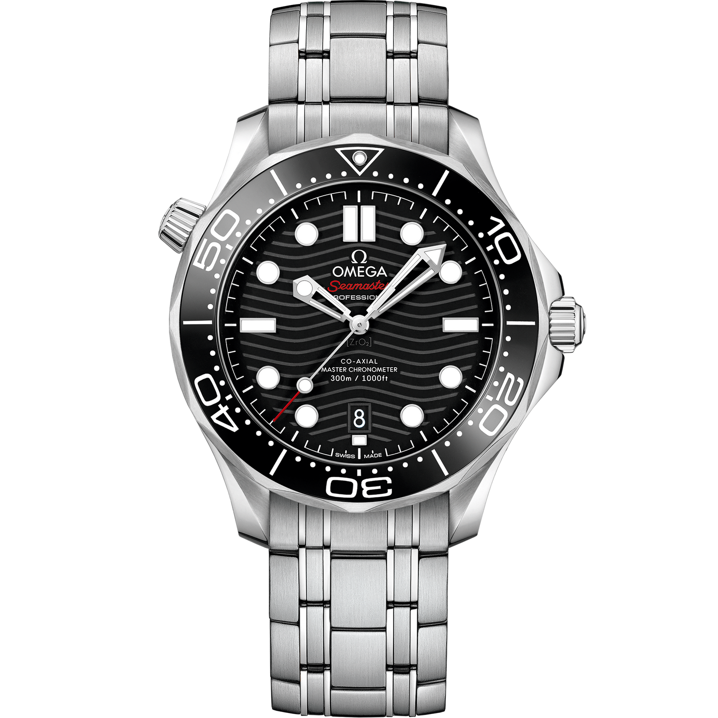 Seamaster Diver 300M 42 mm, steel on steel