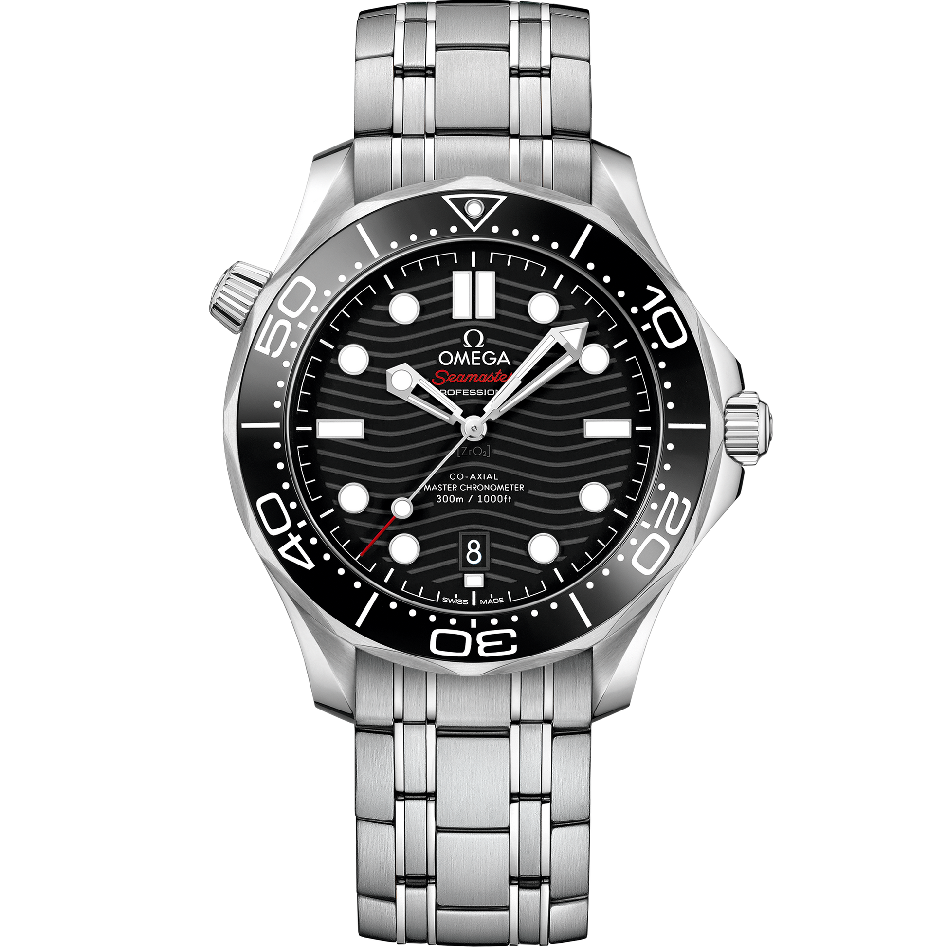 Seamaster Diver 300M 42 mm, steel on steel