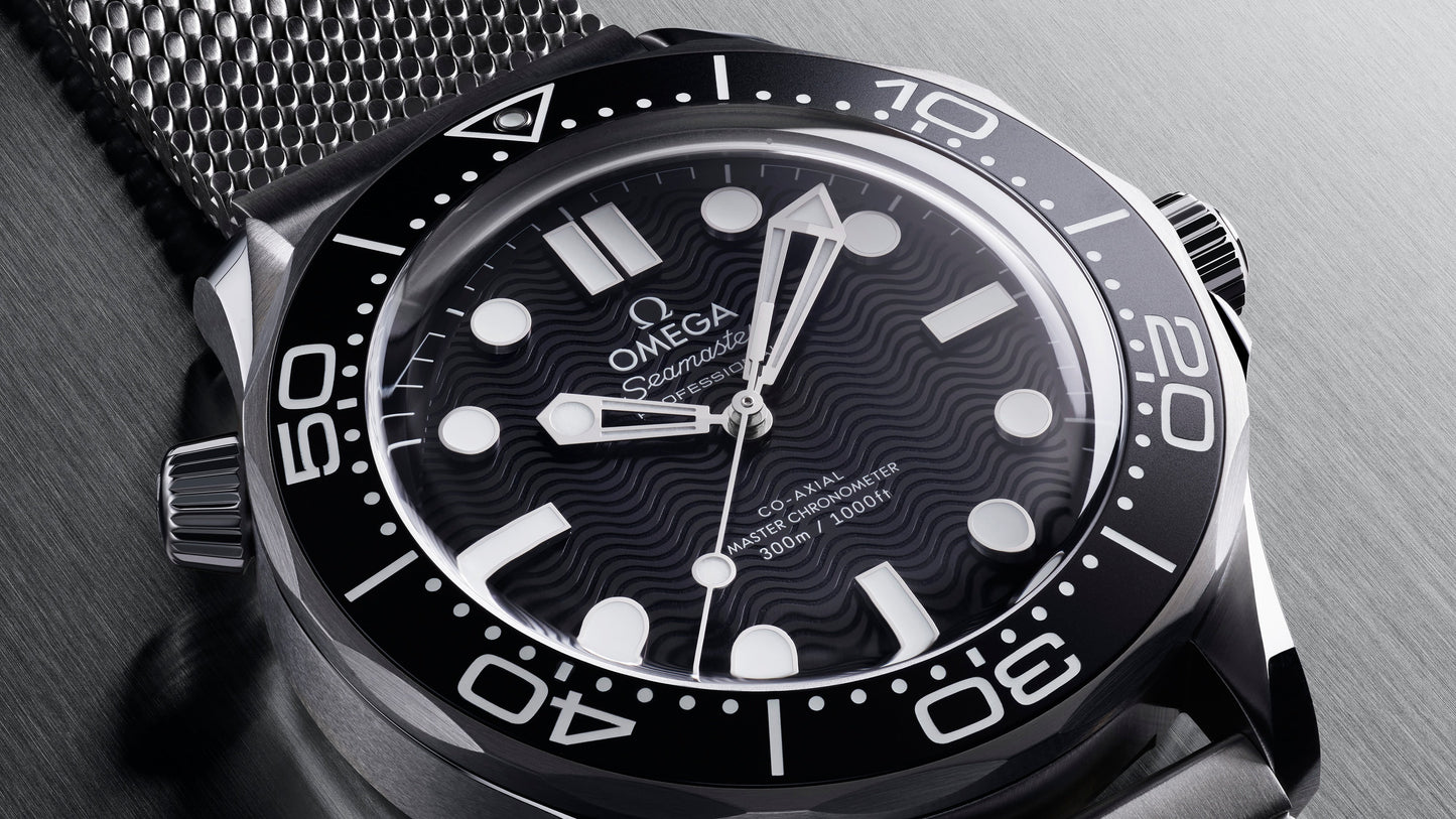 Seamaster Diver 300M 42 mm, steel on steel