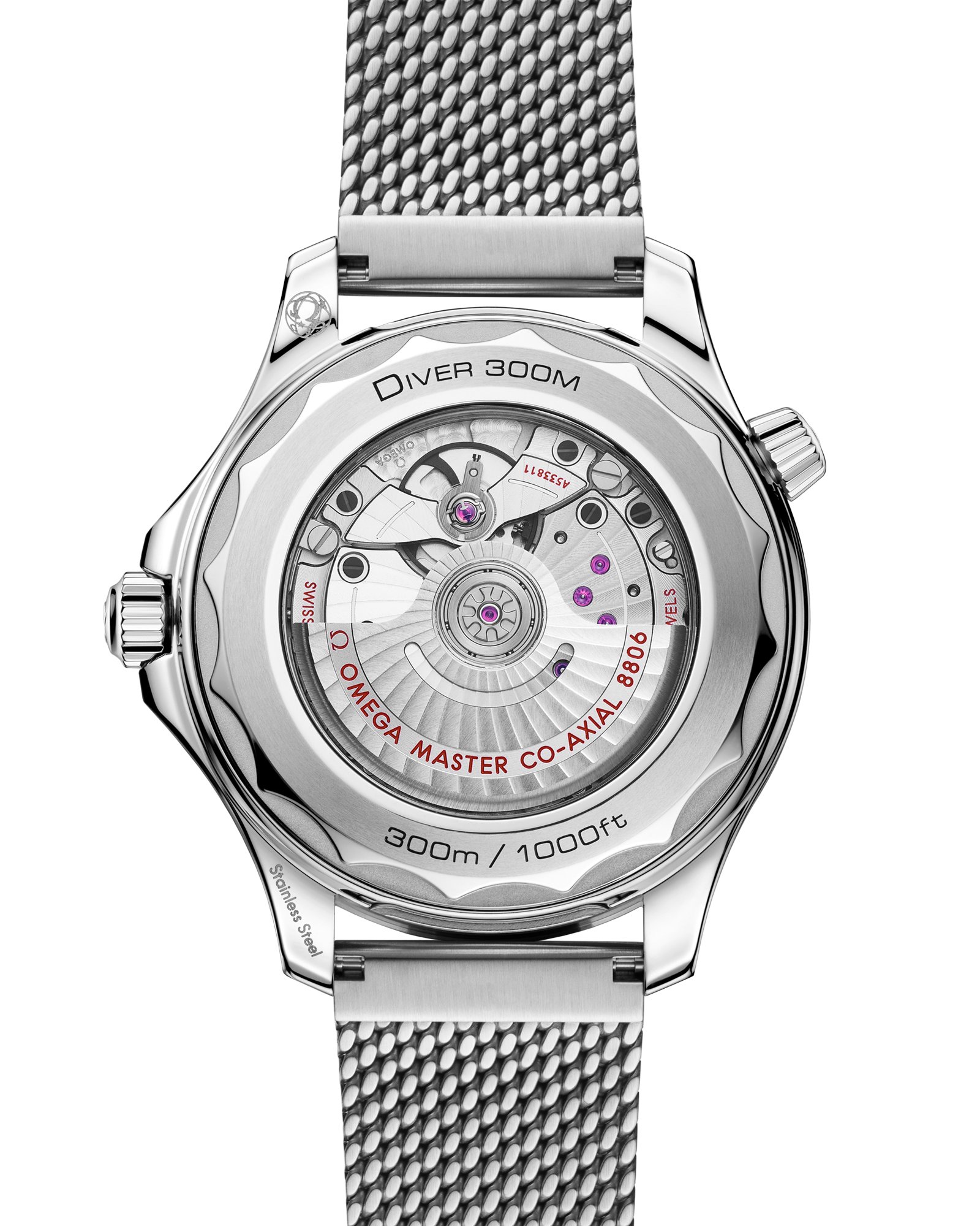Seamaster Diver 300M 42 mm, steel on steel