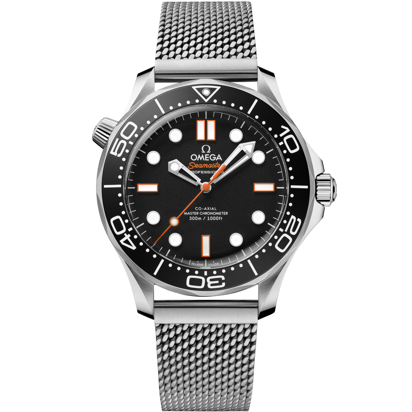 Seamaster Diver 300M 42 mm, steel on steel
