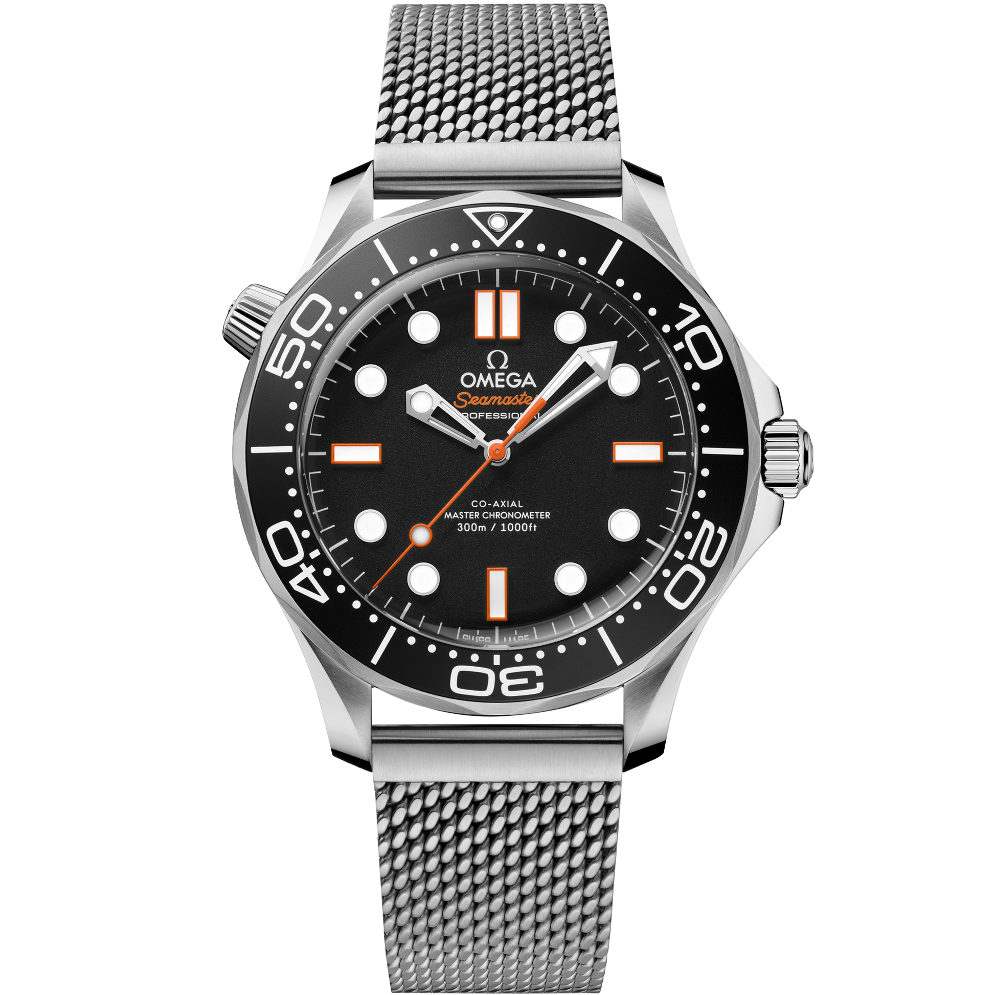 Seamaster Diver 300M 42 mm, steel on steel