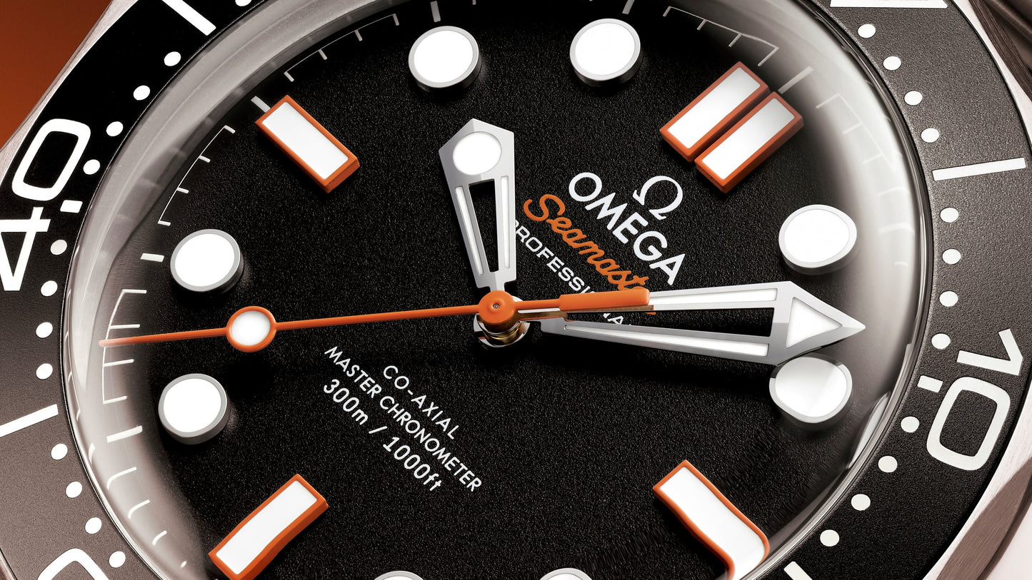 Seamaster Diver 300M 42 mm, steel on steel