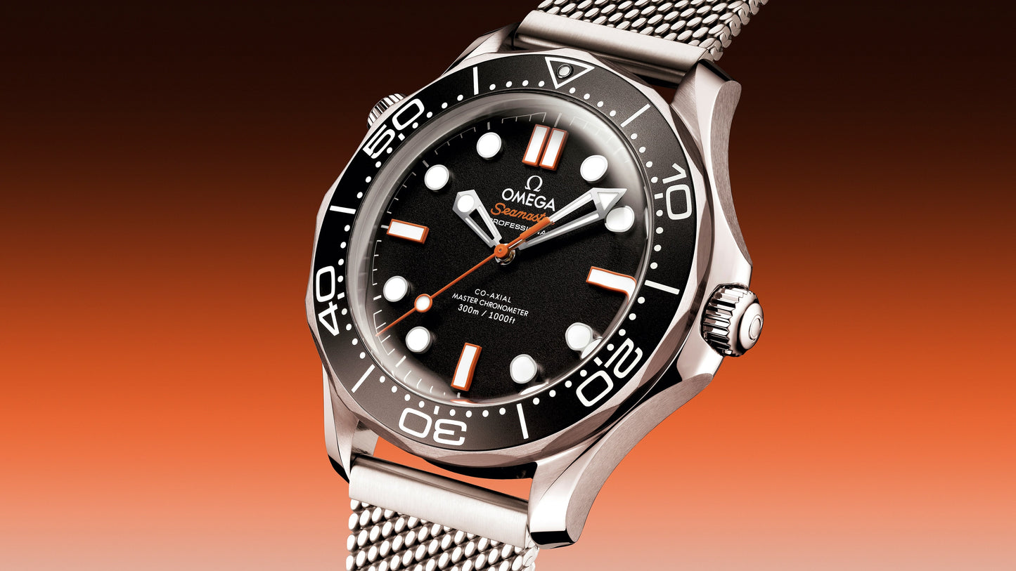 Seamaster Diver 300M 42 mm, steel on steel