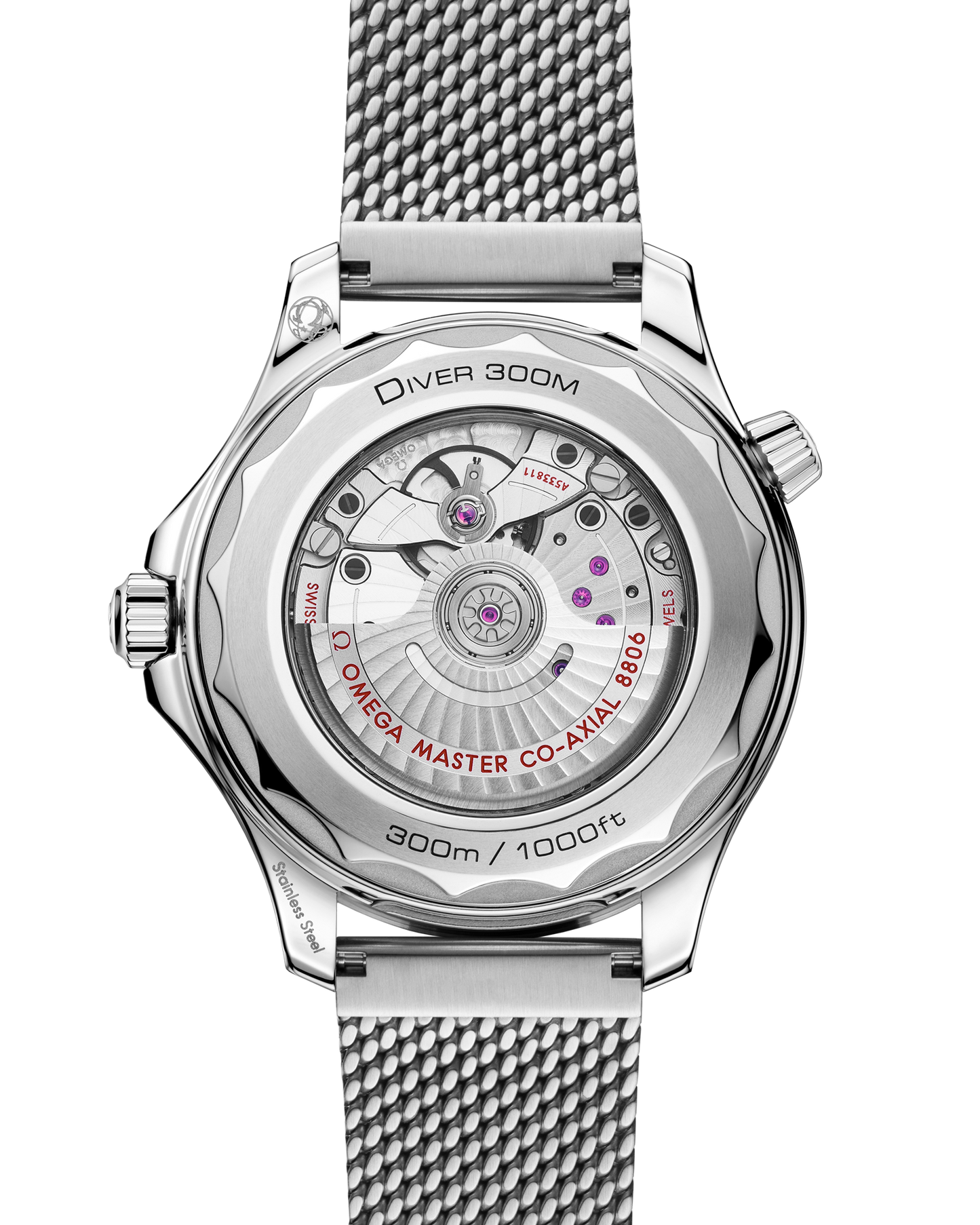 Seamaster Diver 300M 42 mm, steel on steel