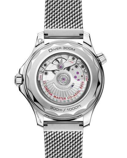 Seamaster Diver 300M 42 mm, steel on steel