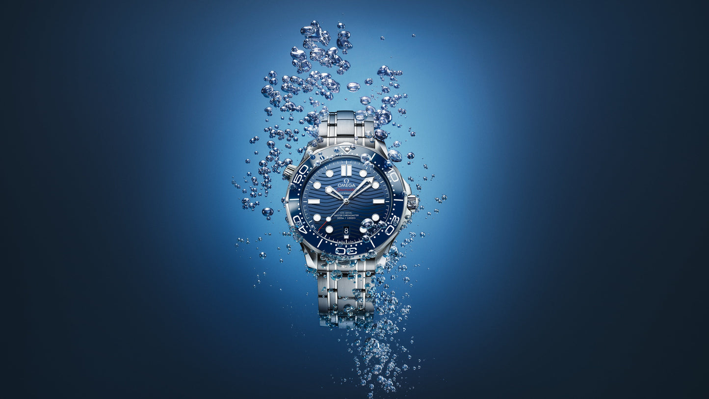 Seamaster Diver 300M 42 mm, steel on steel