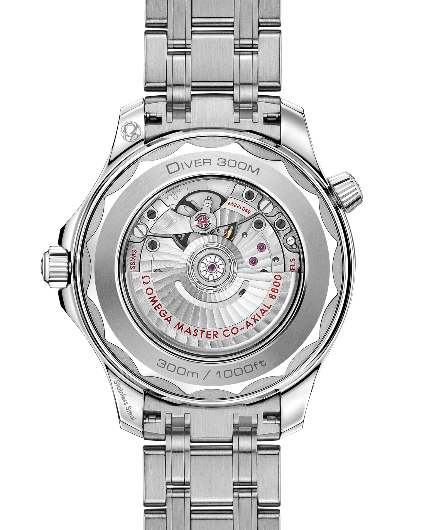 Seamaster Diver 300M 42 mm, steel on steel