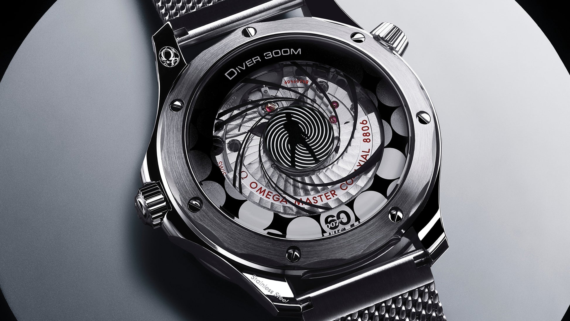 Seamaster Diver 300M 42 mm, steel on steel