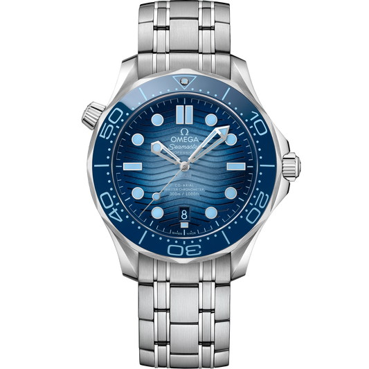 Seamaster Diver 300M 42 mm, steel on steel