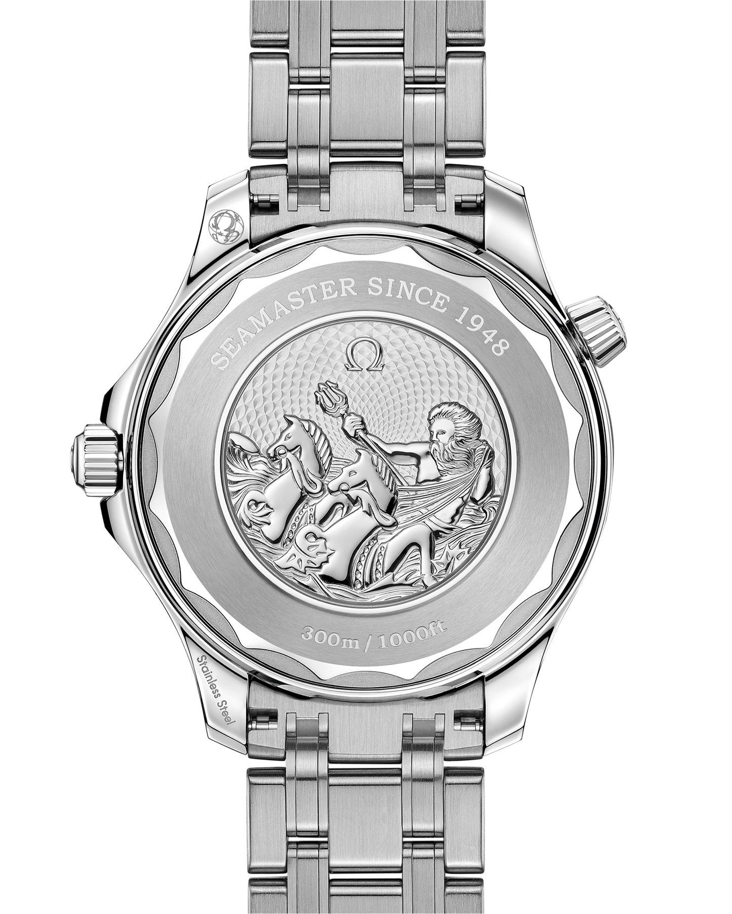 Seamaster Diver 300M 42 mm, steel on steel