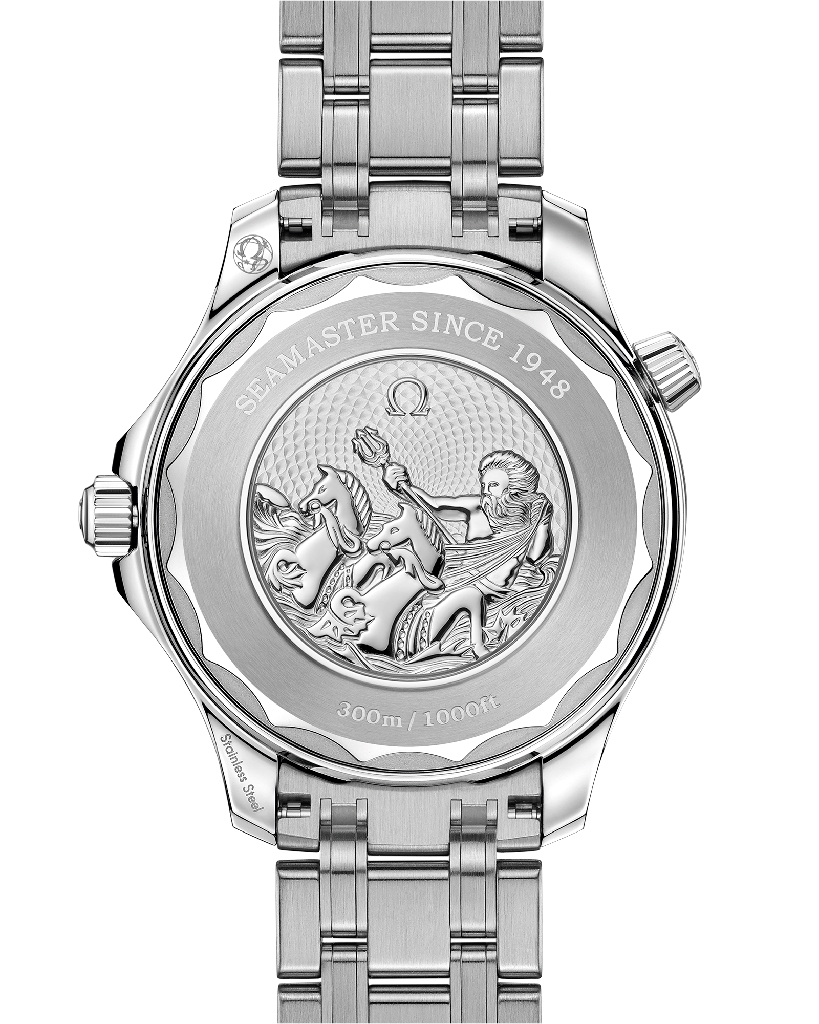Seamaster Diver 300M 42 mm, steel on steel