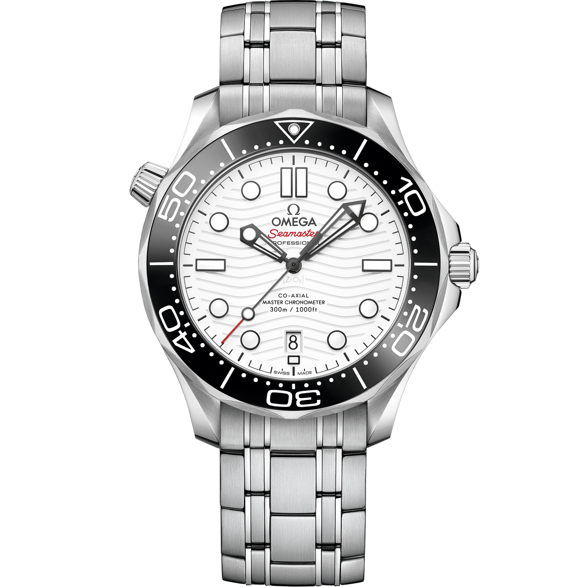 Seamaster Diver 300M 42 mm, steel on steel