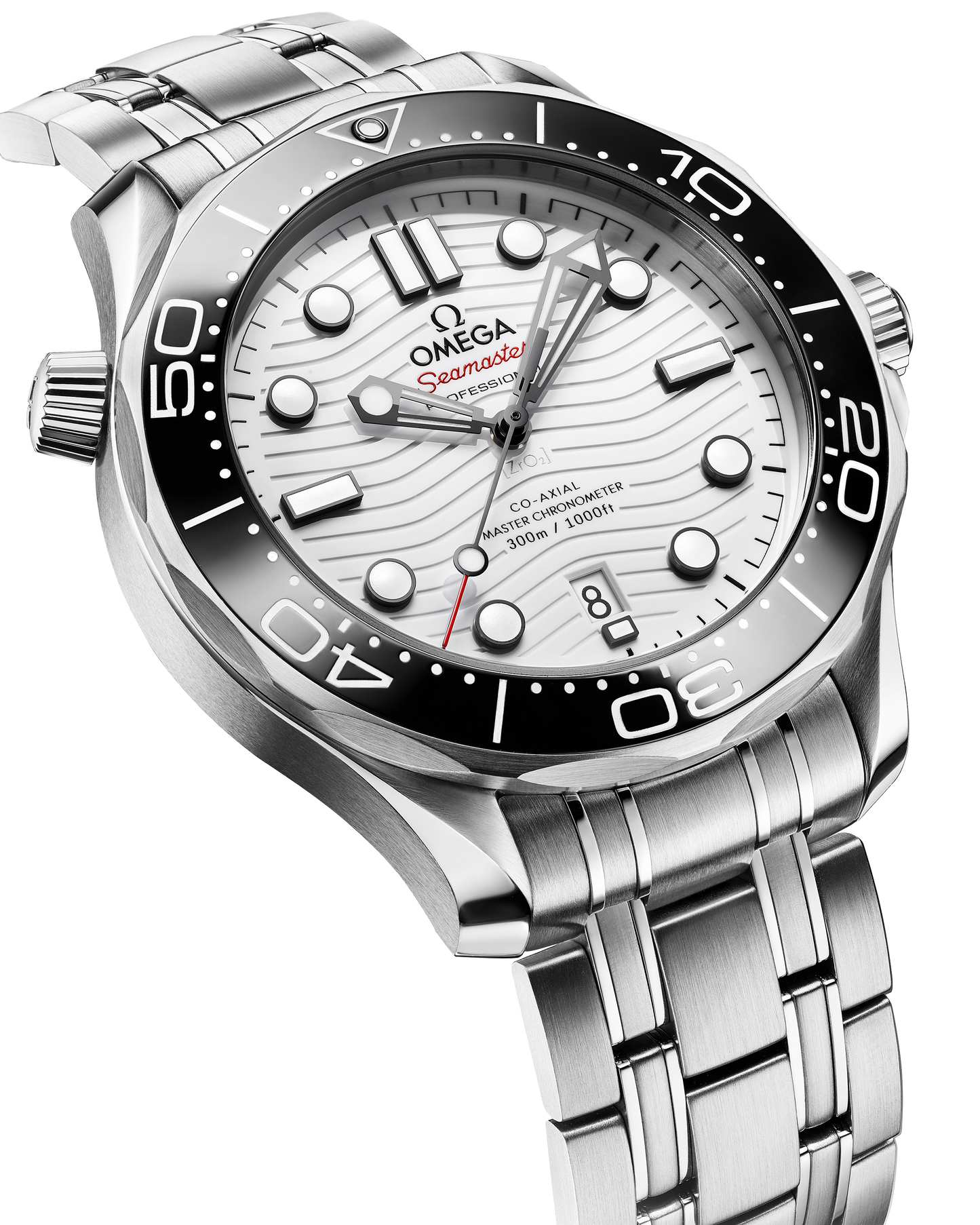 Seamaster Diver 300M 42 mm, steel on steel