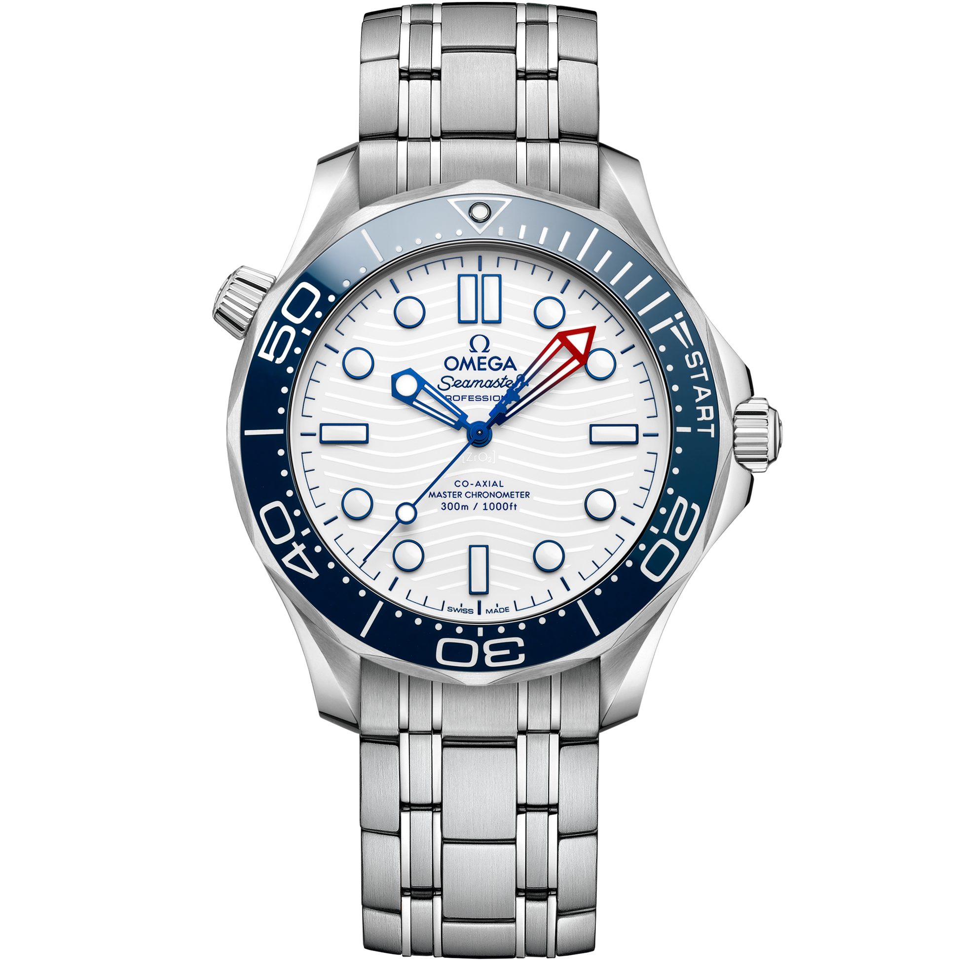 Seamaster Diver 300M 42 mm, steel on steel