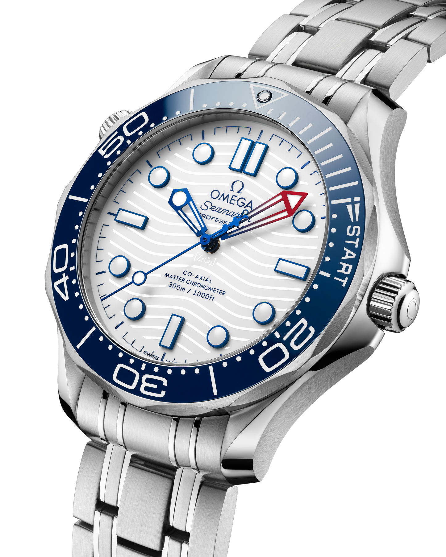 Seamaster Diver 300M 42 mm, steel on steel