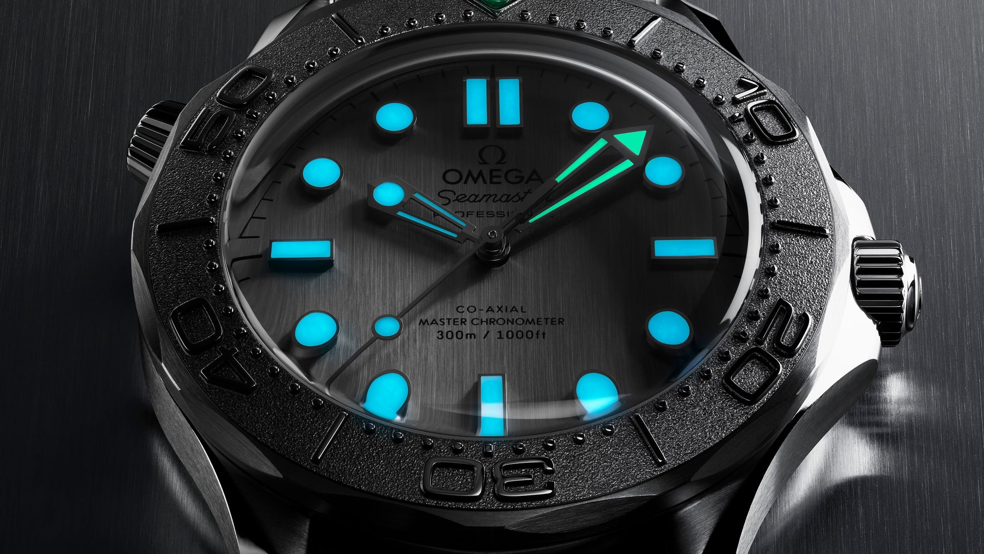 Seamaster Diver 300M 42 mm, steel on steel