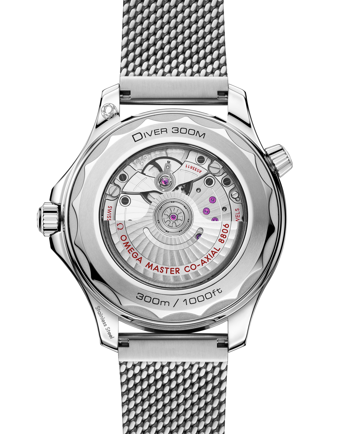 Seamaster Diver 300M 42 mm, steel on steel
