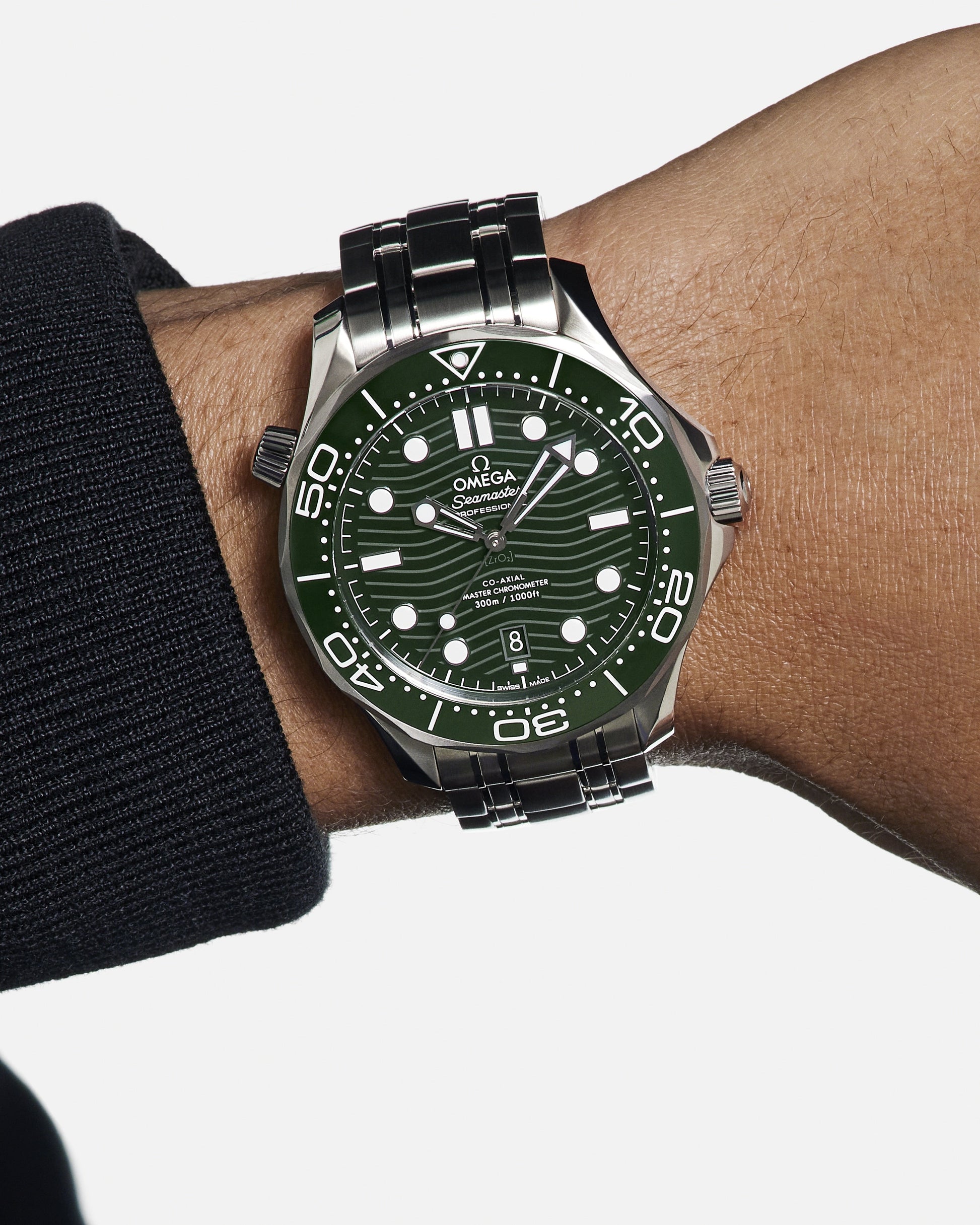 Seamaster Diver 300M 42 mm, steel on steel