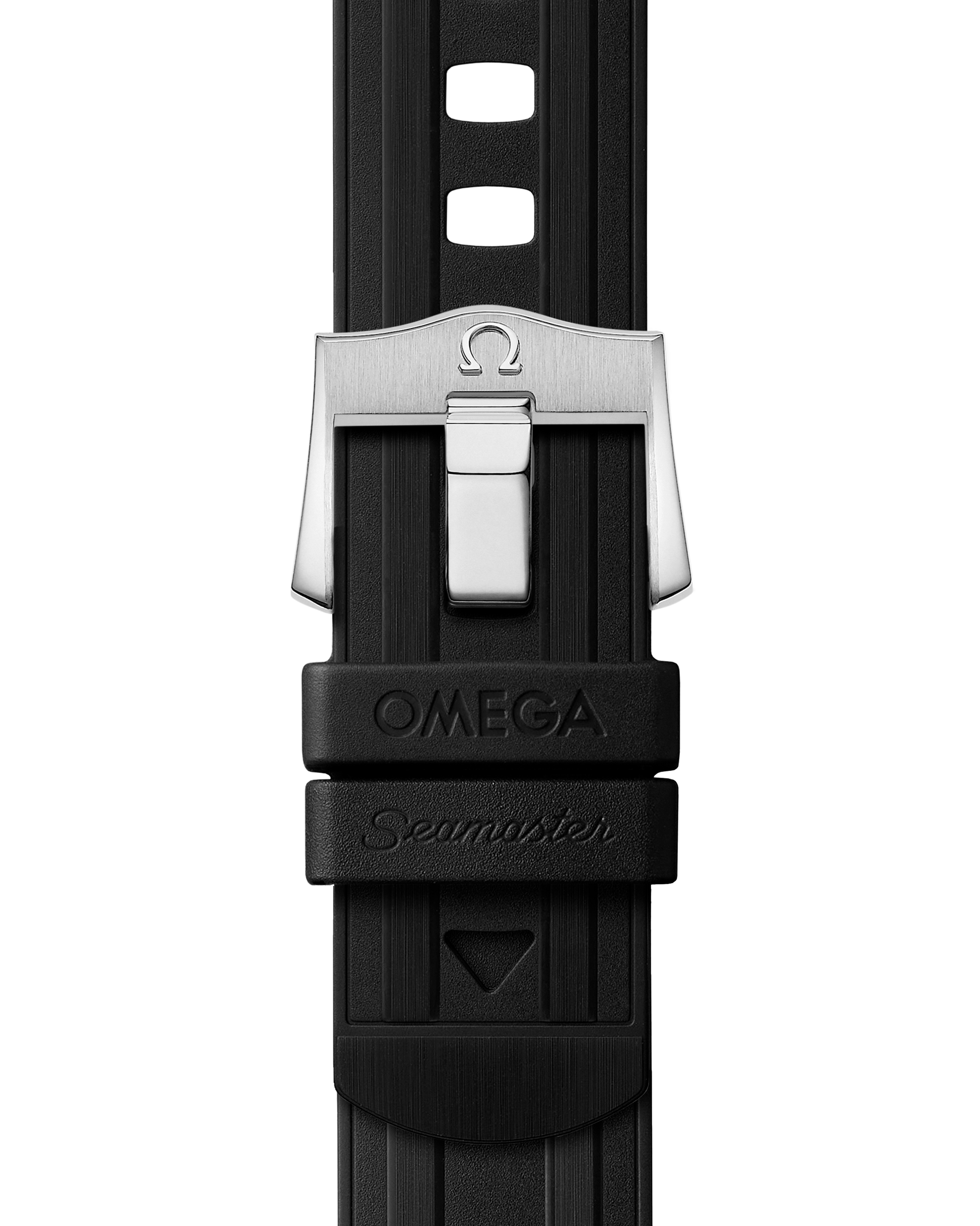 Seamaster Diver 300M 42 mm, steel on rubber strap