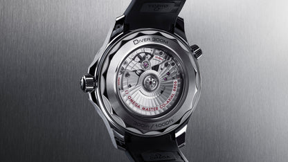 Seamaster Diver 300M 42 mm, steel on rubber strap