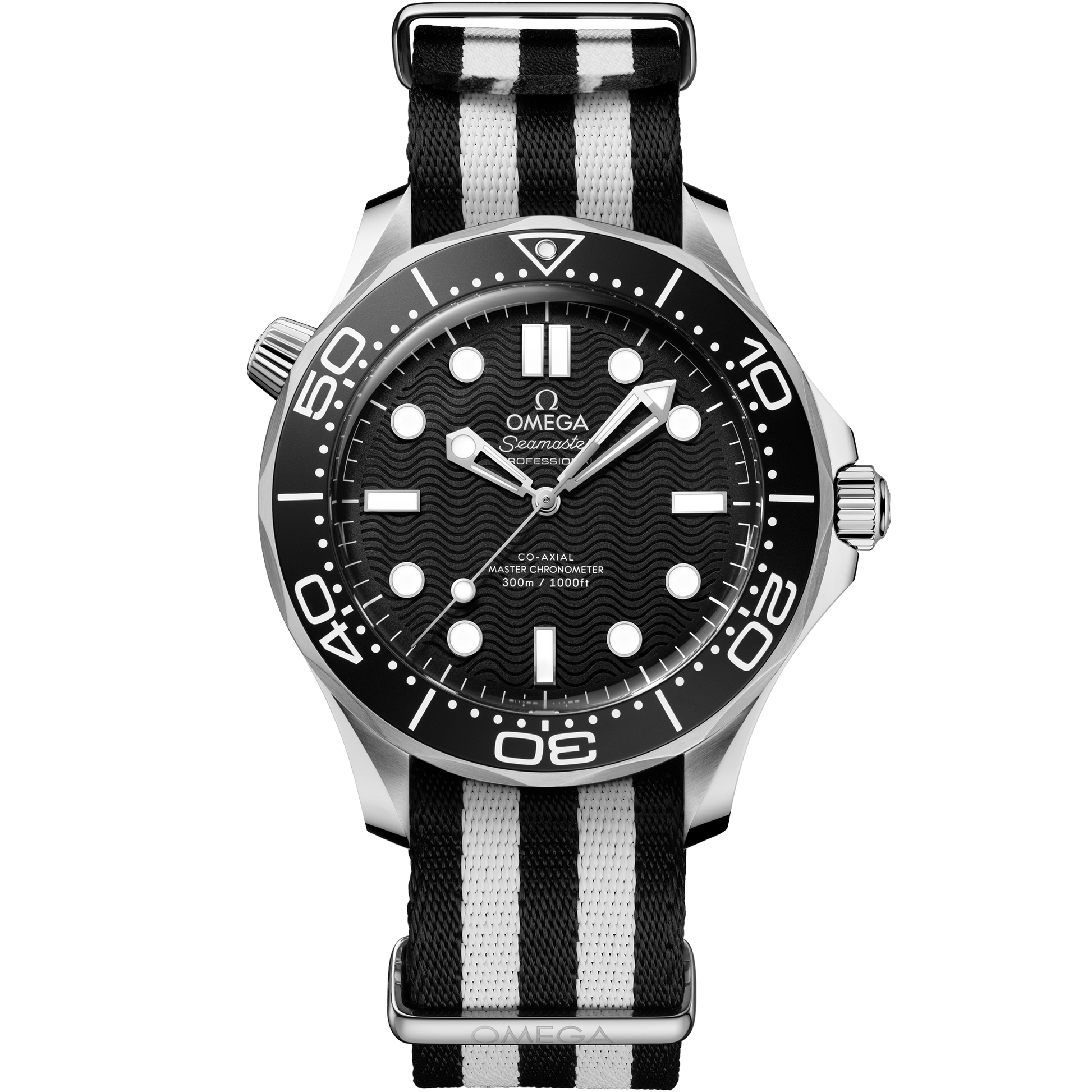 Seamaster Diver 300M 42 mm, steel on NATO strap