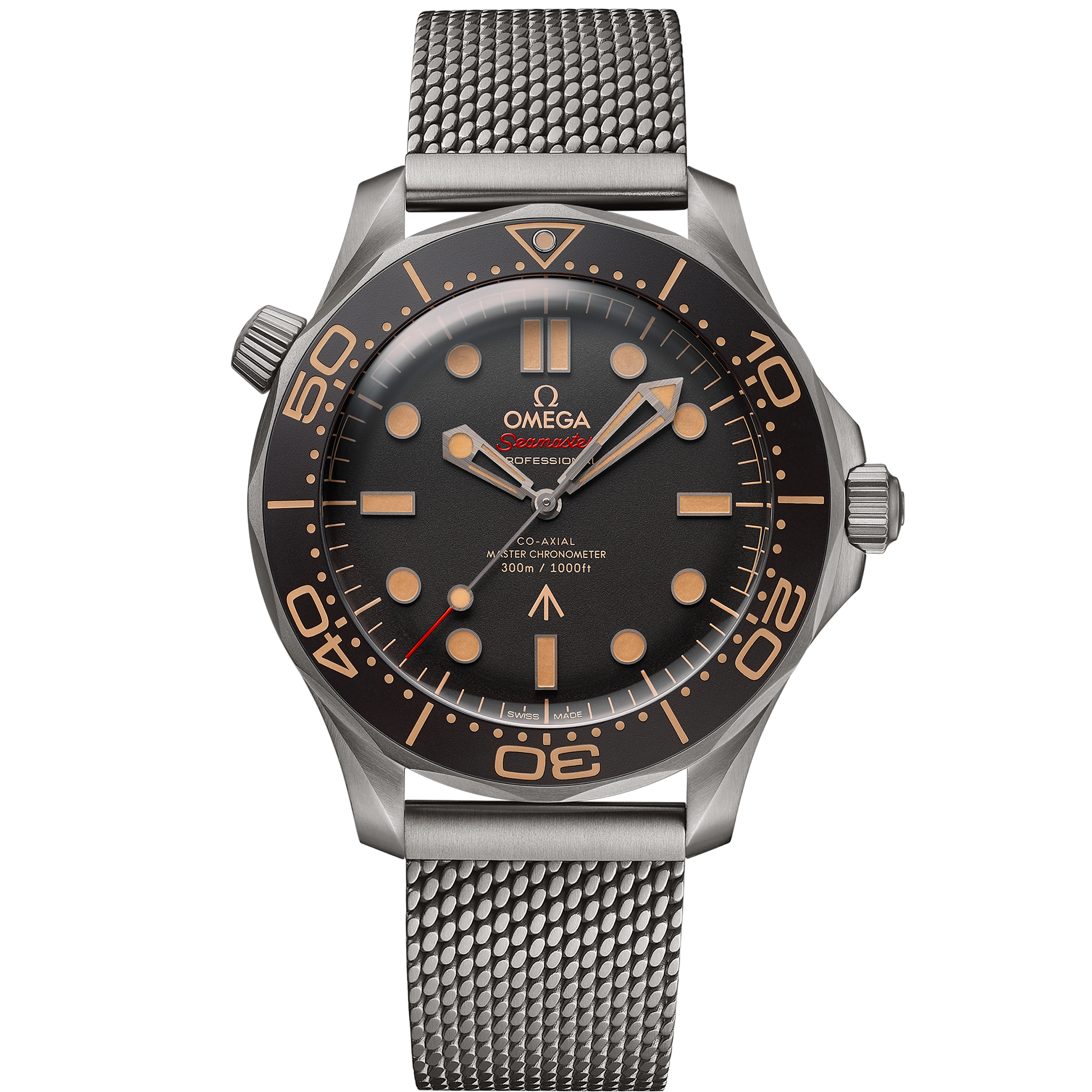 Seamaster Diver 300M 42 mm, titanium on titanium