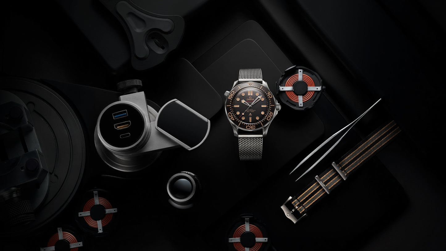 Seamaster Diver 300M 42 mm, titanium on titanium