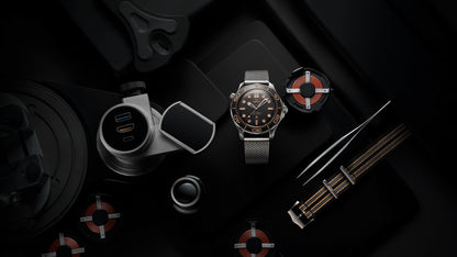 Seamaster Diver 300M 42 mm, titanium on titanium