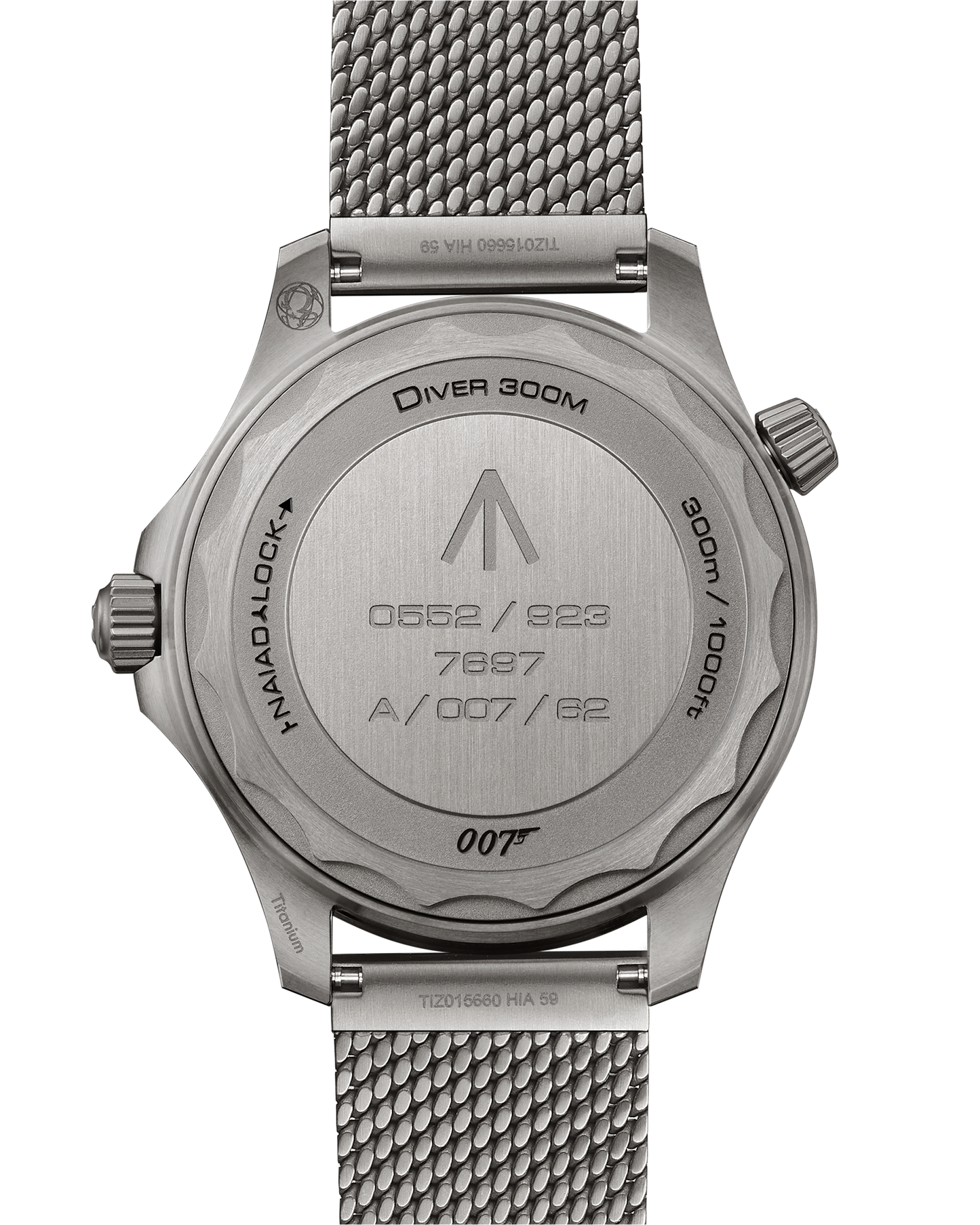Seamaster Diver 300M 42 mm, titanium on titanium