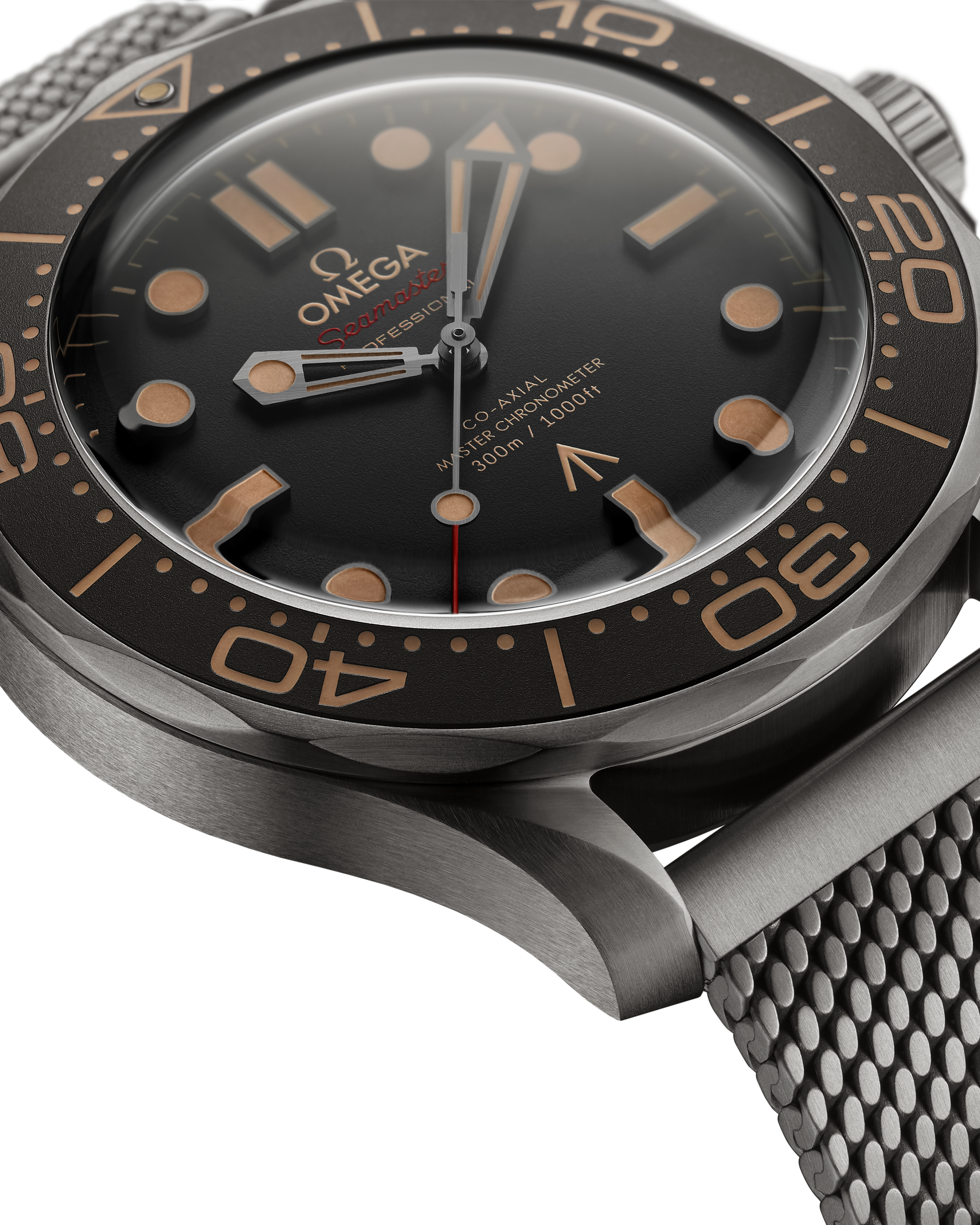 Seamaster Diver 300M 42 mm, titanium on titanium