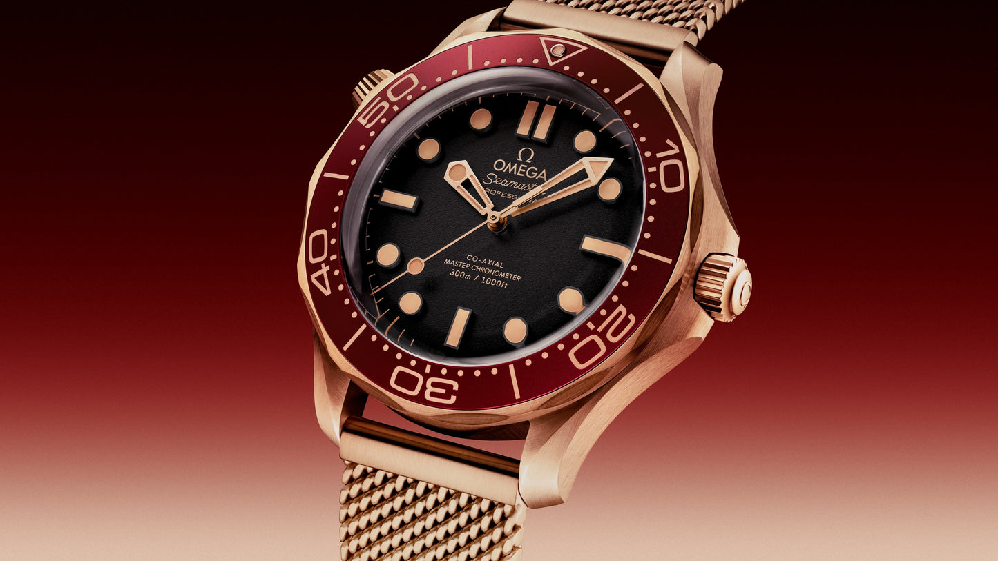 Seamaster Diver 300M 42 mm, Bronze gold on Bronze gold