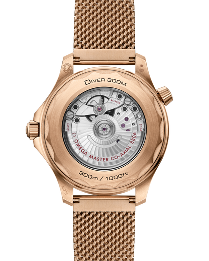 Seamaster Diver 300M 42 mm, Bronze gold on Bronze gold