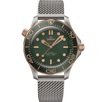 Seamaster Diver 300M 42 mm, titanium ‑ Bronze gold on titanium