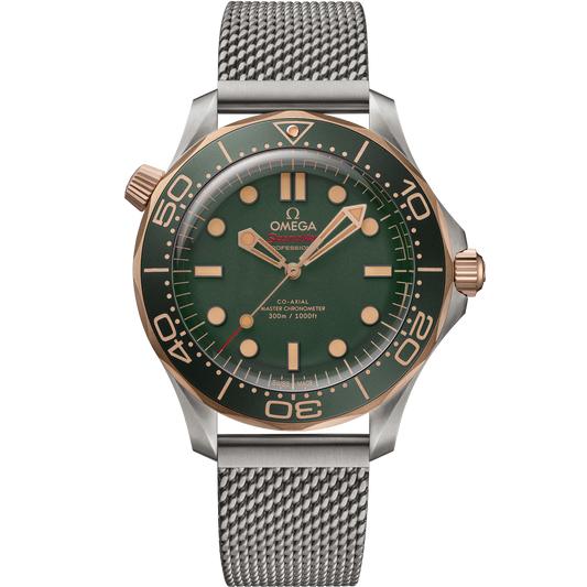 Seamaster Diver 300M 42 mm, titanium ‑ Bronze gold on titanium