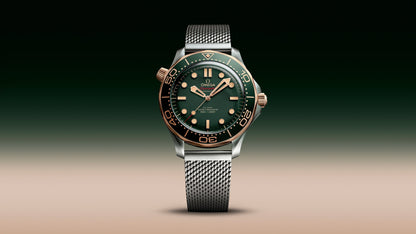 Seamaster Diver 300M 42 mm, titanium ‑ Bronze gold on titanium