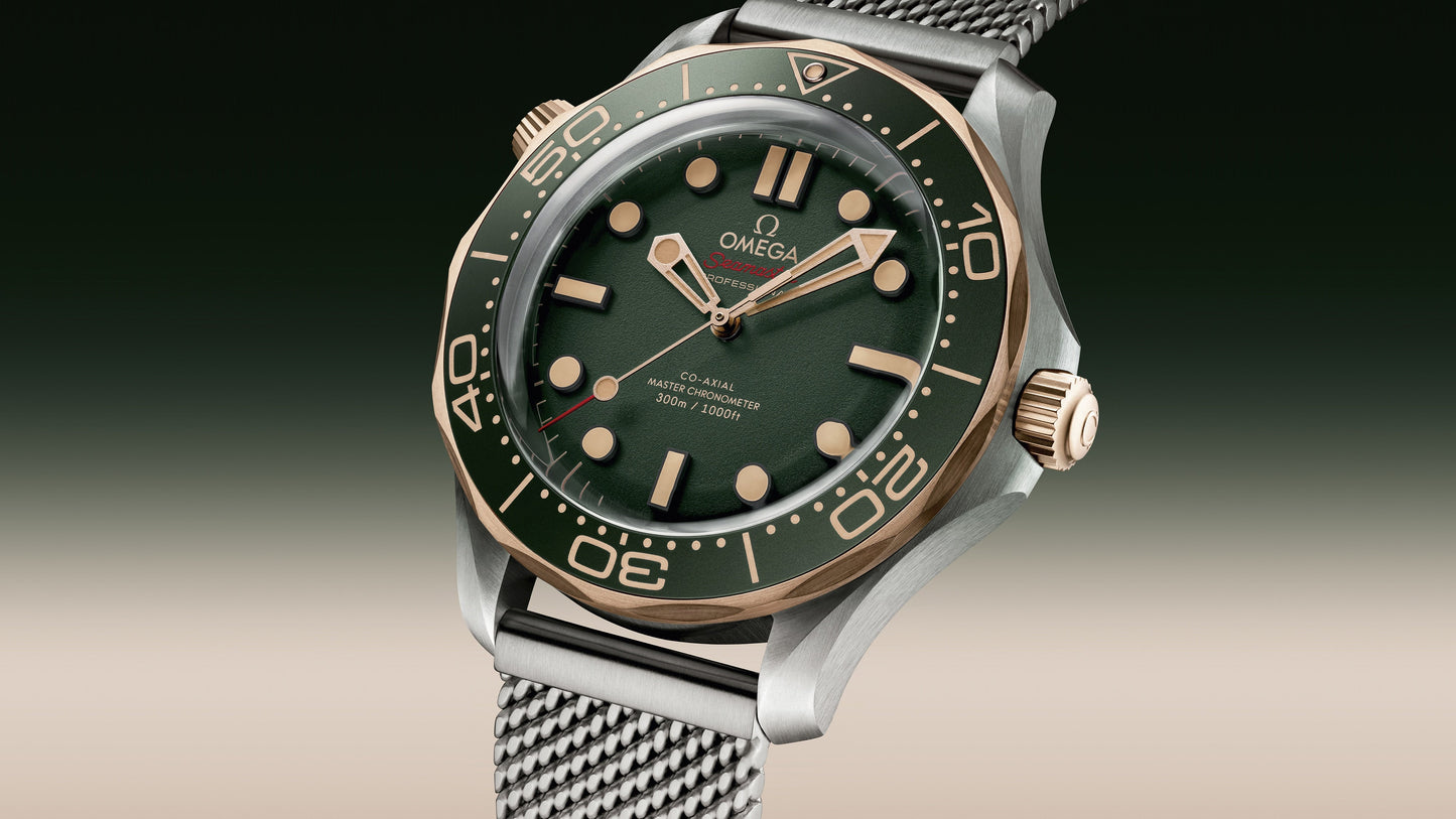Seamaster Diver 300M 42 mm, titanium ‑ Bronze gold on titanium