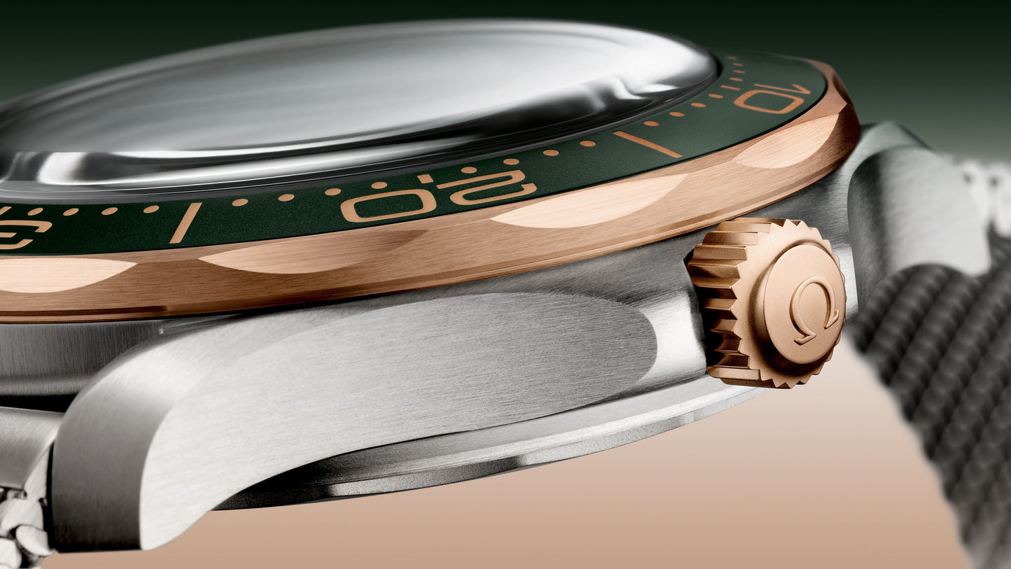 Seamaster Diver 300M 42 mm, titanium ‑ Bronze gold on titanium