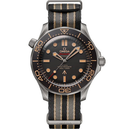 Seamaster Diver 300M 42 mm, titanium on NATO strap