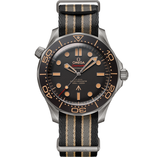 Seamaster Diver 300M 42 mm, titanium on NATO strap