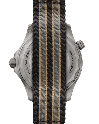 Seamaster Diver 300M 42 mm, titanium on NATO strap