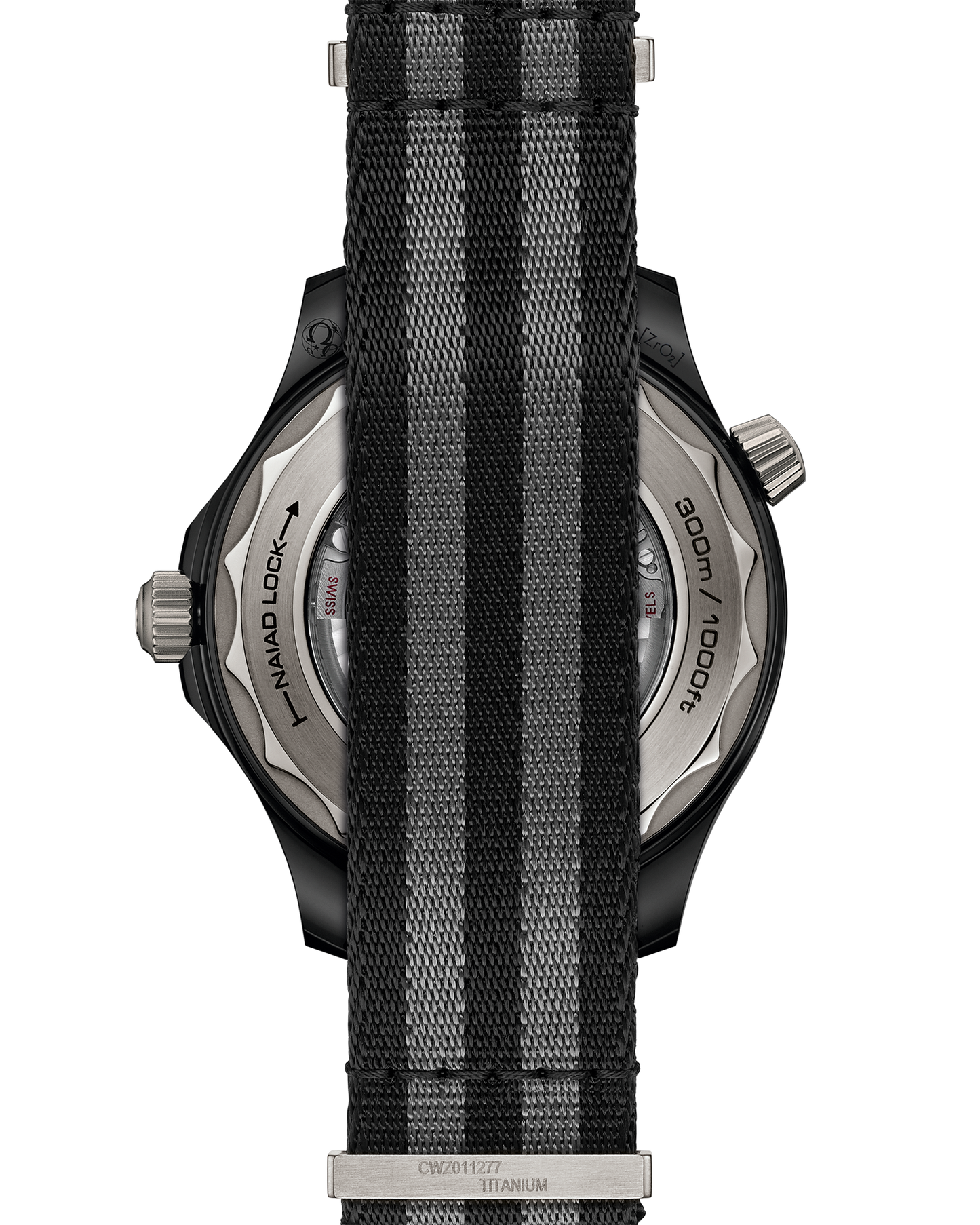 Seamaster Diver 300M 43.5 mm, black ceramic on NATO strap
