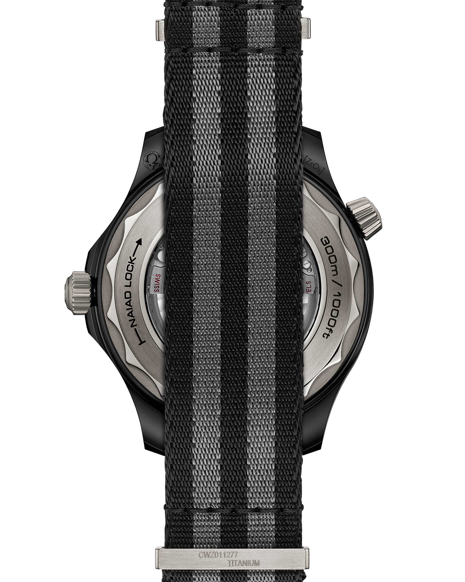 Seamaster Diver 300M 43.5 mm, black ceramic on NATO strap