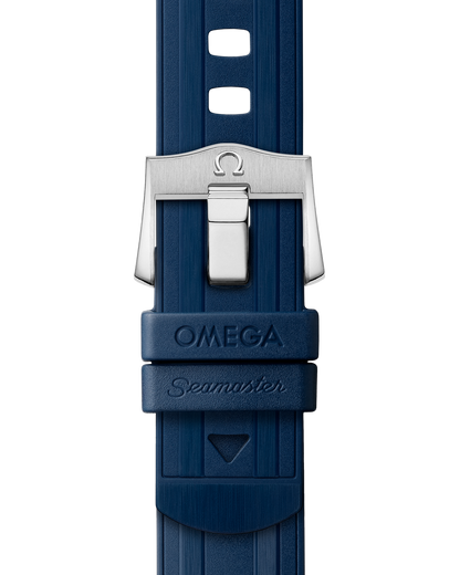 Seamaster Diver 300M 44 mm, steel ‑ yellow gold on rubber strap